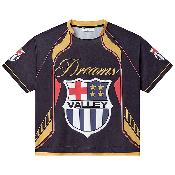 VALE LIVES FOREVER - Camiseta Jersey Dreams Futball "Preto" -NOVO-