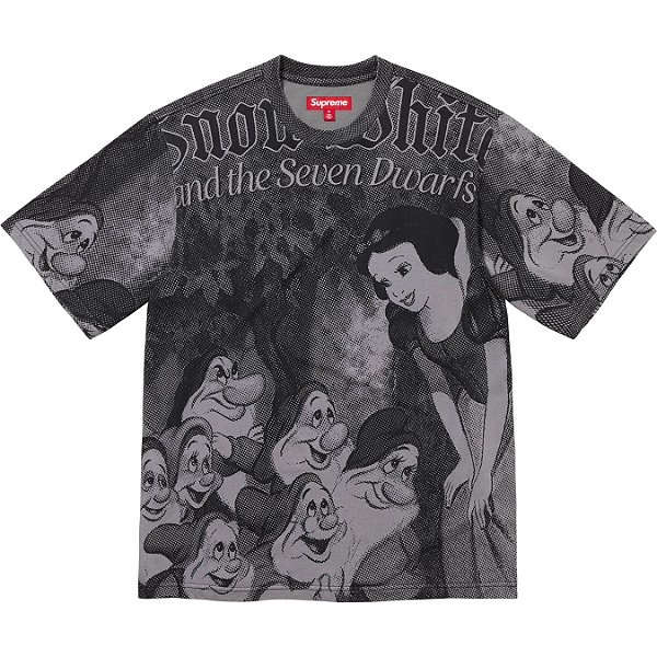 SUPREME - Camiseta Snow White S/S Top "Preto" -NOVO-