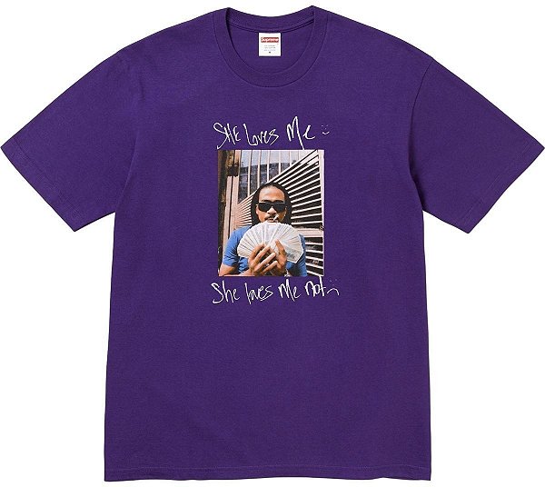 SUPREME - Camiseta Max B "Roxo" -NOVO-