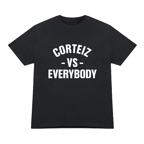 CORTEIZ - Camiseta Everybody "Preto" -NOVO-