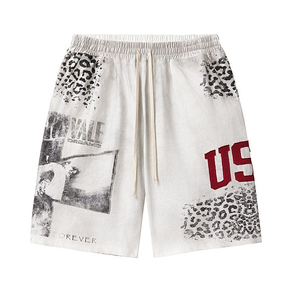 VALE LIVES FOREVER - Bermuda Cheetah "Cinza" -NOVO-