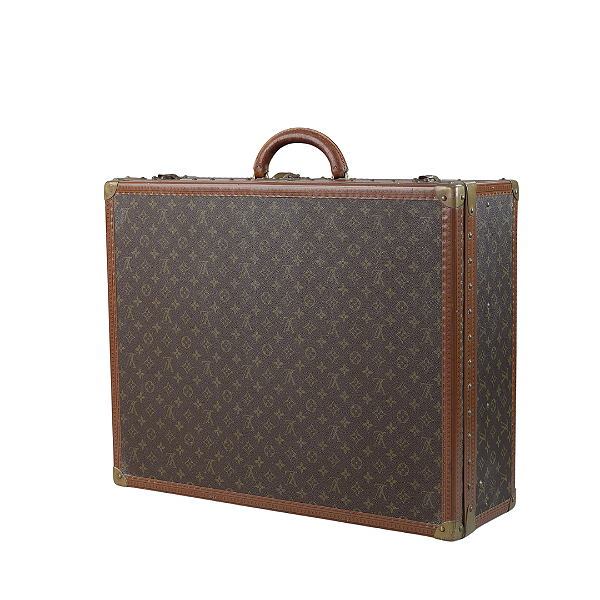 LOUIS VUITTON - Mala LV Alzer Baú 66 Monogram "Marrom" -VINTAGE-