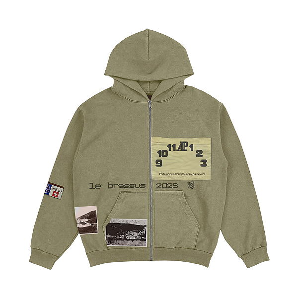 TRAVIS SCOTT x AUDEMARS PIGUET - Moletom Le Brassus "Khaki Brown" -NOVO-