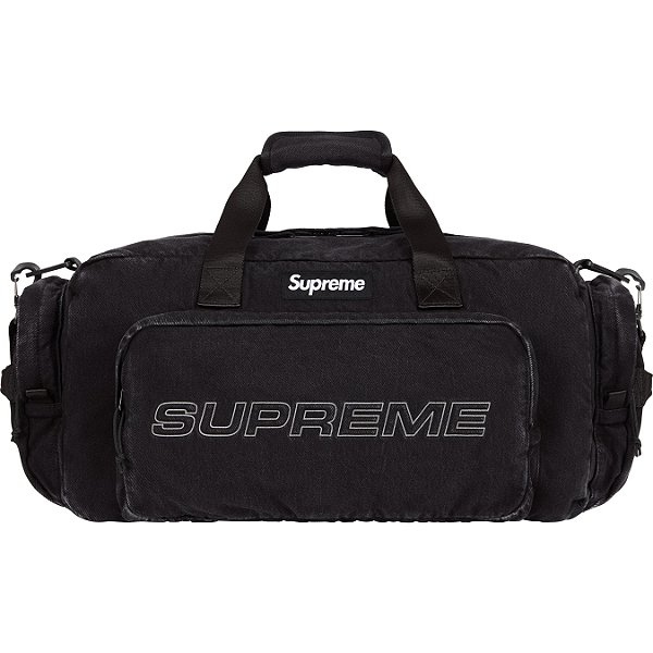 SUPREME - Bolsa Denim FW25 "Preto" -NOVO-
