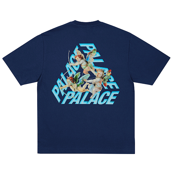 PALACE - Camiseta Cherub P3 "Azul Escuro" -NOVO-