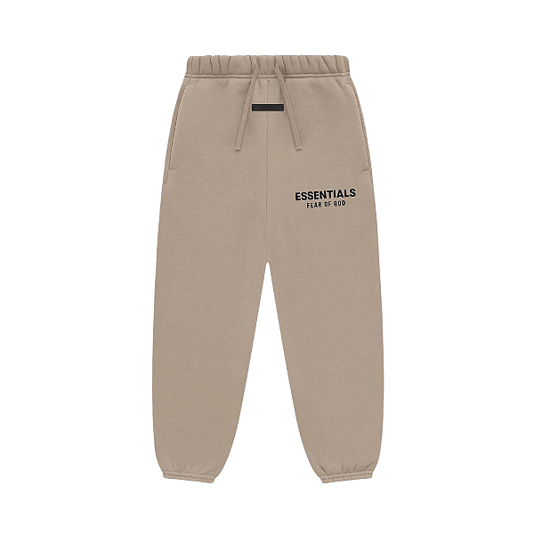 FEAR OF GOD - Calça de Moletom Heavy Fleece "Desert Sand" -NOVO-