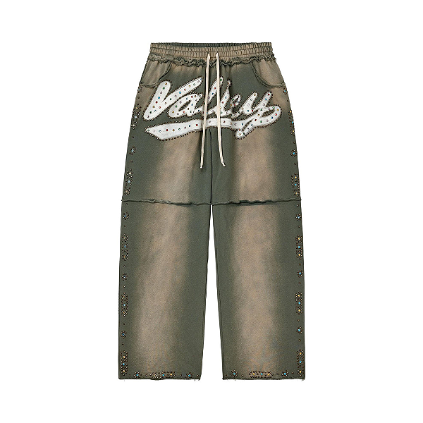 VALE LIVES FOREVER - Calça de Moletom Skittle "Verde" -NOVO-