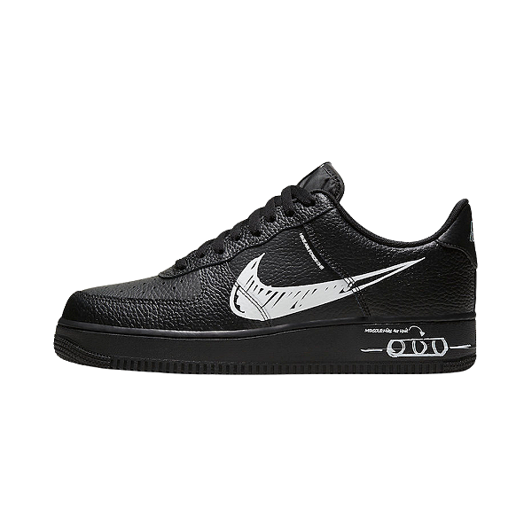 NIKE - Air Force 1 Low "Sketch Black" -NOVO-