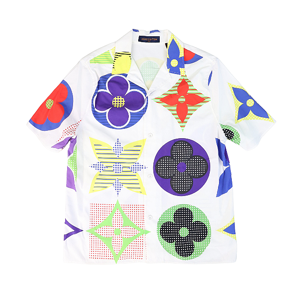 LOUIS VUITTON - Camisa "Branco" -USADO-