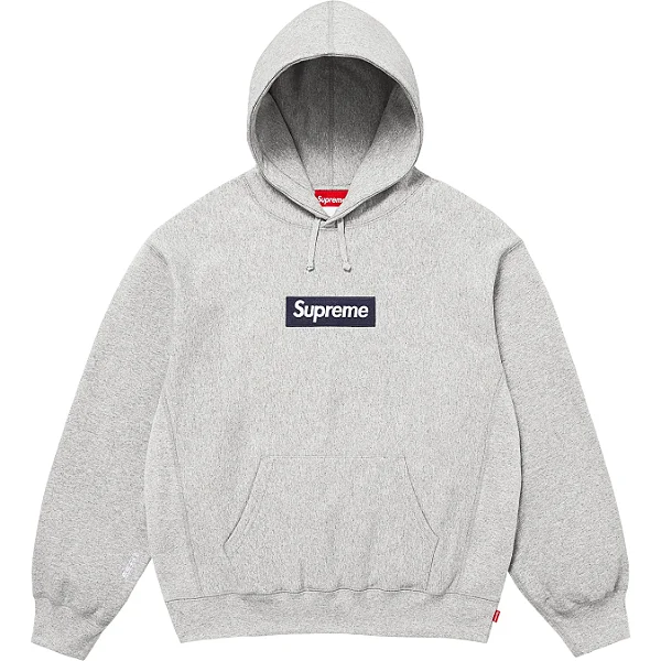 SUPREME - Moletom Box Logo FW25 "Cinza" -NOVO-