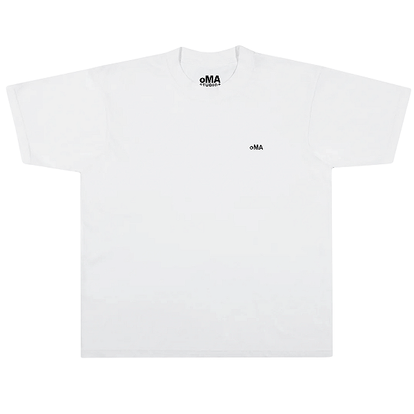 OMA DESIGN STUDIOS - Camiseta Gallery "Branco" -NOVO-