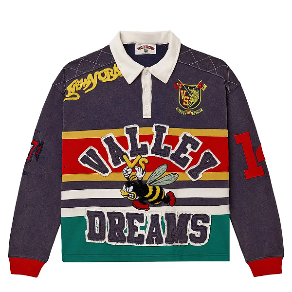 VALE LIVES FOREVER - Camisa Dreams Rugby NYC Edition "Multi" -NOVO-