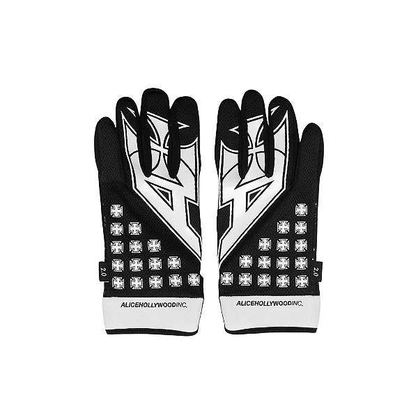 ALICE HOLLYWOOD - Luva Godspeed "Preto/Branco" -NOVO-