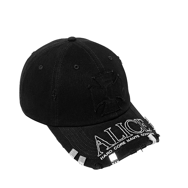 ALICE HOLLYWOOD - Boné Atelier Logo 2.0 Chicago "Preto" -NOVO-