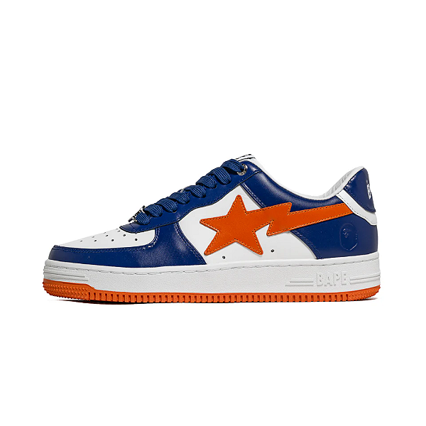 BAPE - Bapesta #3 "White/Blue/Orange" -NOVO-