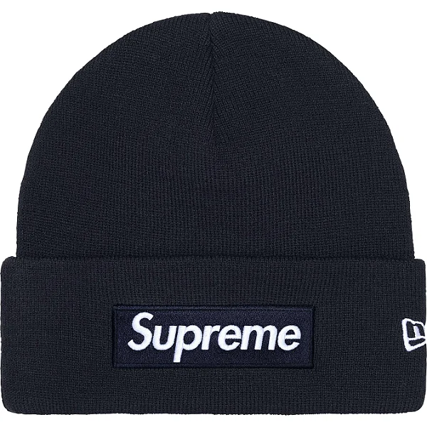 SUPREME x NEW ERA - Touca Box Logo FW25 "Azul Marinho" -NOVO-