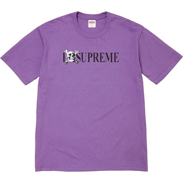 SUPREME - Camiseta Skull FW25 "Roxo" -NOVO-