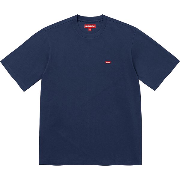 SUPREME - Camiseta Small Box FW25 "Azul Marinho" -NOVO-