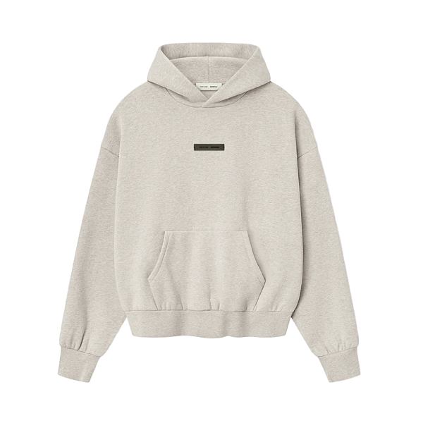 FEAR OF GOD - Moletom Essentials Classic Fleece "Heather Stone" -NOVO-