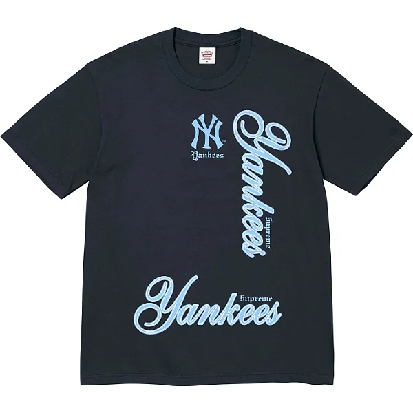 SUPREME x MLB - Camiseta Teams "Azul Marinho" -NOVO-