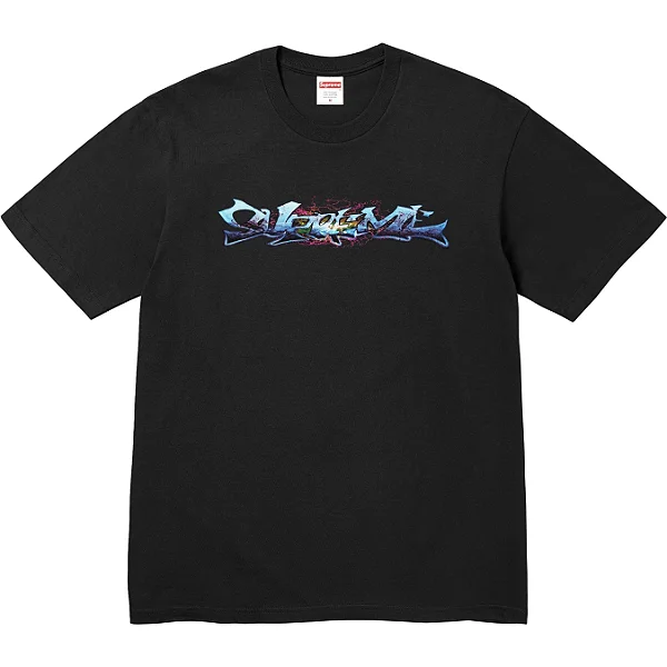 SUPREME - Camiseta Tag "Preto" -NOVO-