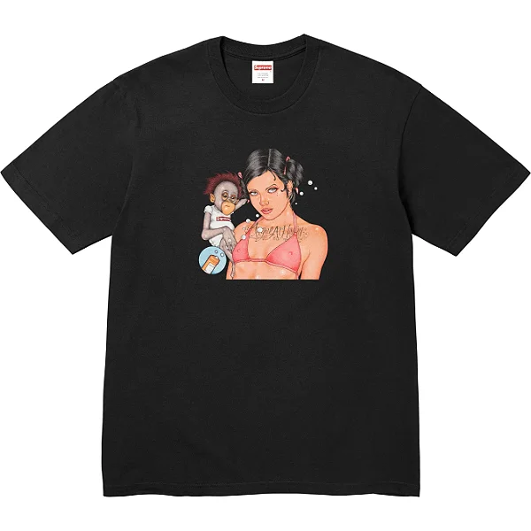 SUPREME - Camiseta Angel "Preto" -NOVO-
