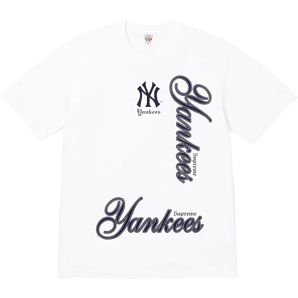 SUPREME x MLB - Camiseta Teams "Branco" -NOVO-