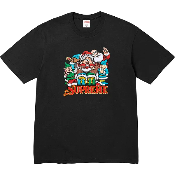 SUPREME - Camiseta Naughty "Preto" -NOVO-
