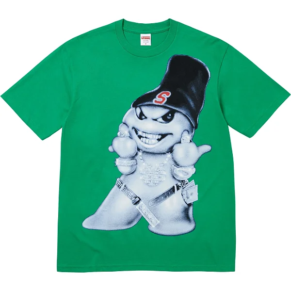 SUPREME - Camiseta Snowman "Verde" -NOVO-