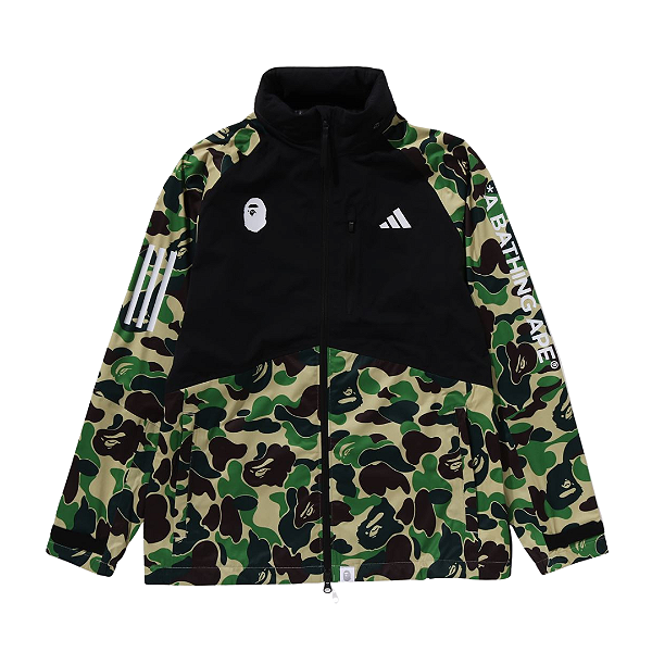 BAPE x ADIDAS - Jaqueta Golf ABC "Camo/Preto" -NOVO-