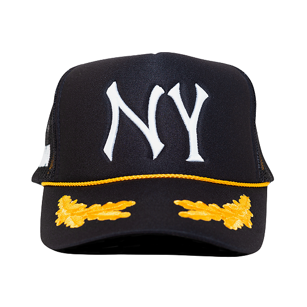 OMA DESIGN STUDIOS - Boné NY Trucker "Preto" -NOVO-