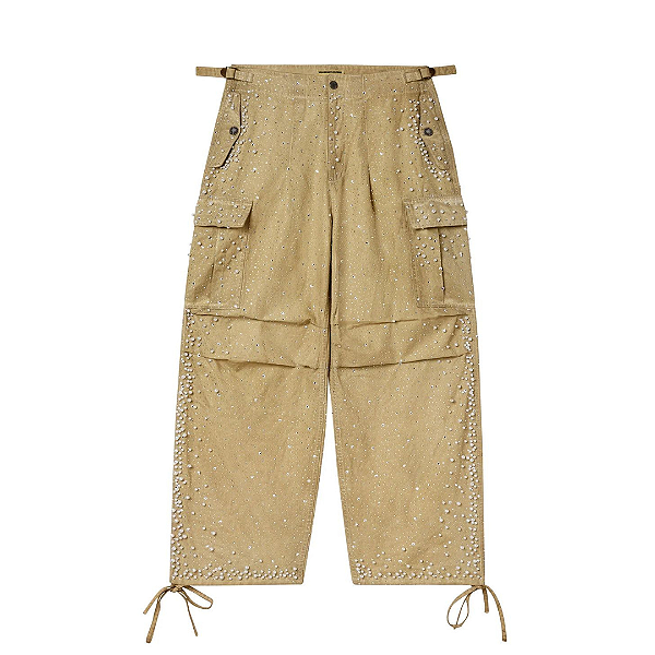 VALE LIVES FOREVER - Calça Cargo Creamsicle "Creme" -NOVO-