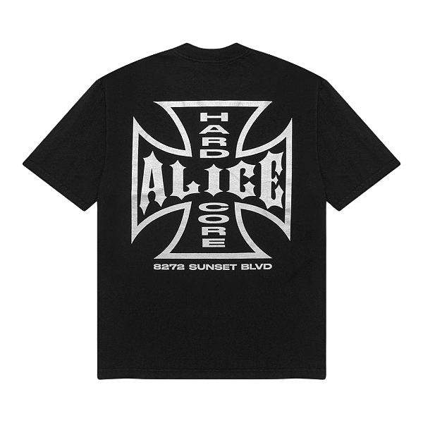 ALICE HOLLYWOOD - Camiseta Sunset BLVD. "Preto" -NOVO-