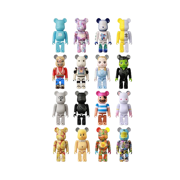 MEDICOM TOY - Boneco Bearbrick 100% Series 51 Blind Box -NOVO-