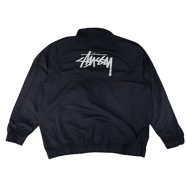 NIKE x STUSSY - Jaqueta Windrunner "Preto" -USADO-