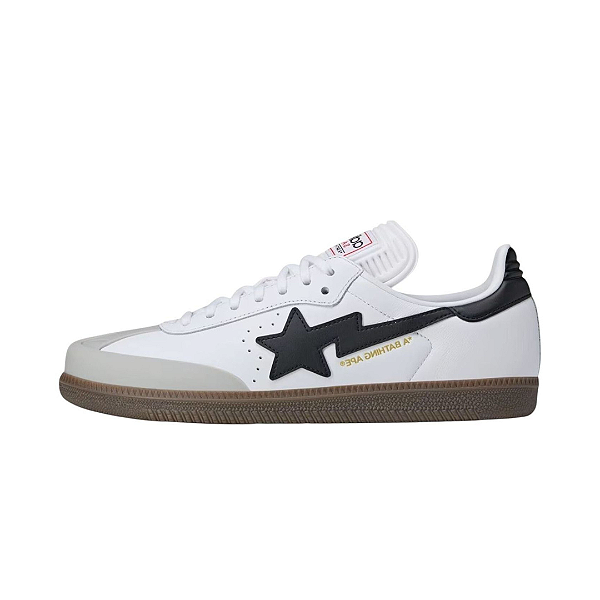 ADIDAS x BAPE - Samba - White Gum" -NOVO-