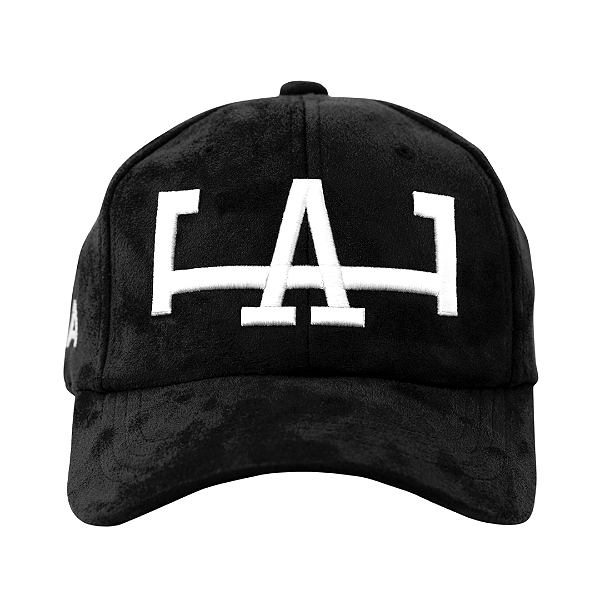 OMA DESIGN STUDIOS - Boné LA Suede "Preto" -NOVO-