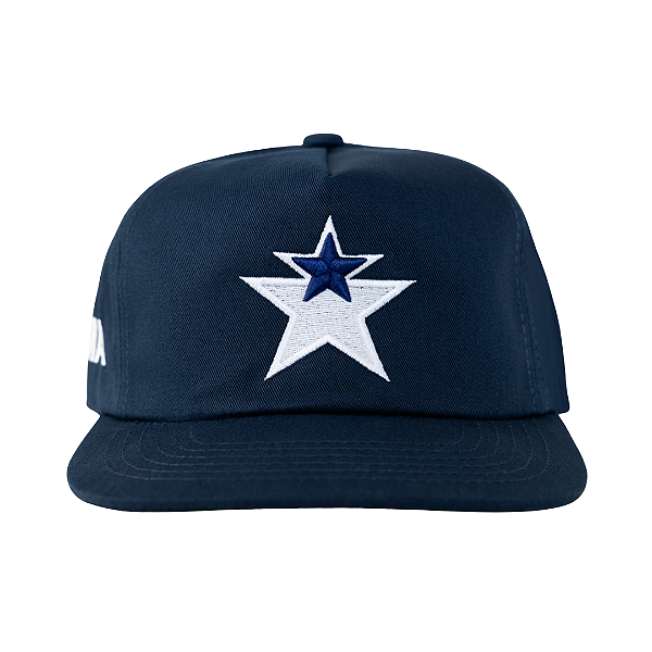 OMA DESIGN STUDIOS - Boné Dallas Star Man "Azul Escuro" -NOVO-