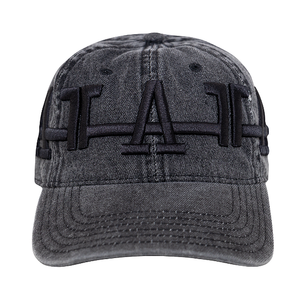 OMA DESIGN STUDIOS - Boné Denim LA Crown "Preto" -NOVO-