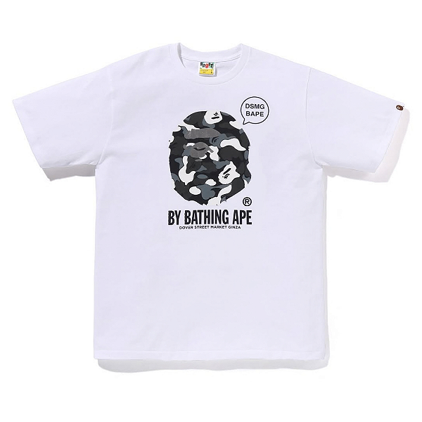 BAPE x DOVER STREET MARKET - Camiseta By Bathing Ape "Branco" -NOVO-