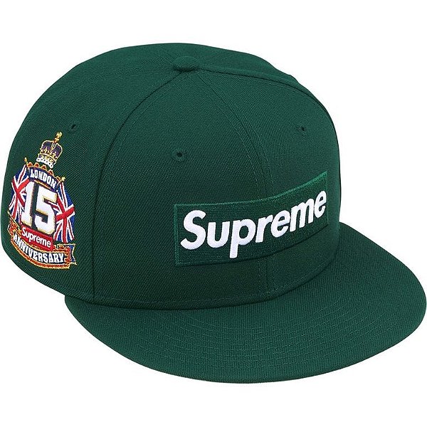 SUPREME x NEW ERA - Boné Shop Box Logo (London) "Verde" -NOVO-