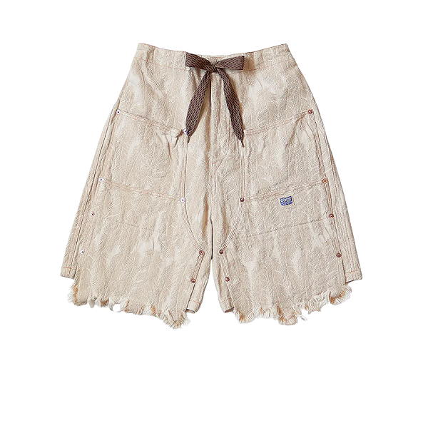 KAPITAL - Bermuda Magpie Denim W-N Easy "Creme" -NOVO-