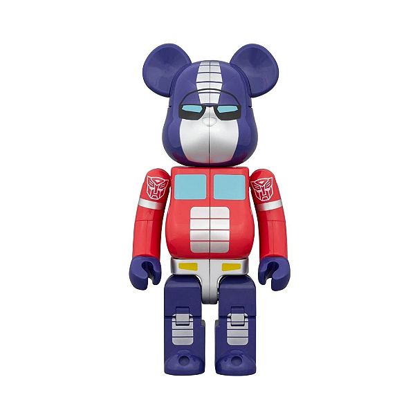 MEDICOM TOY x TRANSFORMERS - Boneco Bearbrick 400% "Optimus Prime" -NOVO-
