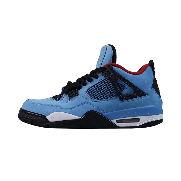 NIKE x TRAVIS SCOTT - Air Jordan 4 Retro "Cactus Jack" ( 42,5 BR / 10,5 US) -USADO-