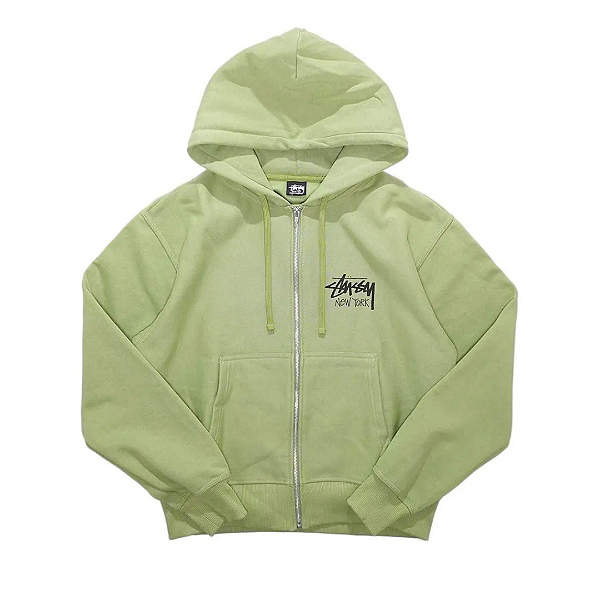 STUSSY - Moletom Stock New York "Verde" -NOVO-