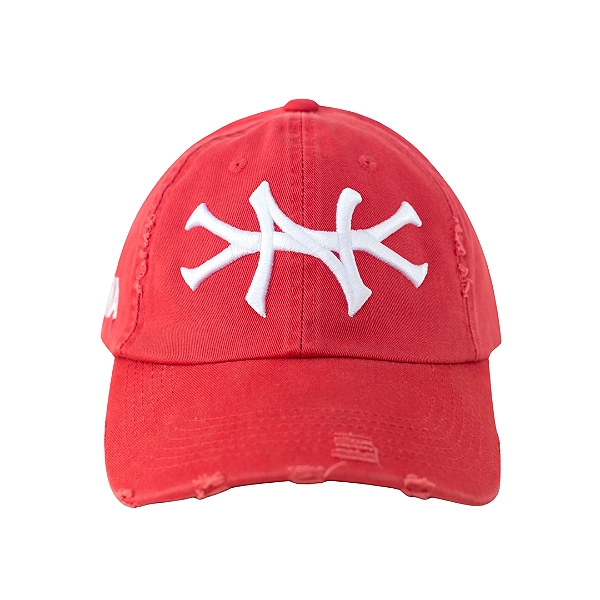 OMA DESIGN STUDIOS - Boné NY Side Distressed Valentines Day "Magenta" -NOVO-