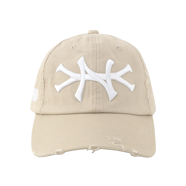 OMA DESIGN STUDIOS - Boné NY Side Distressed Valentines Day "Bege" -NOVO-