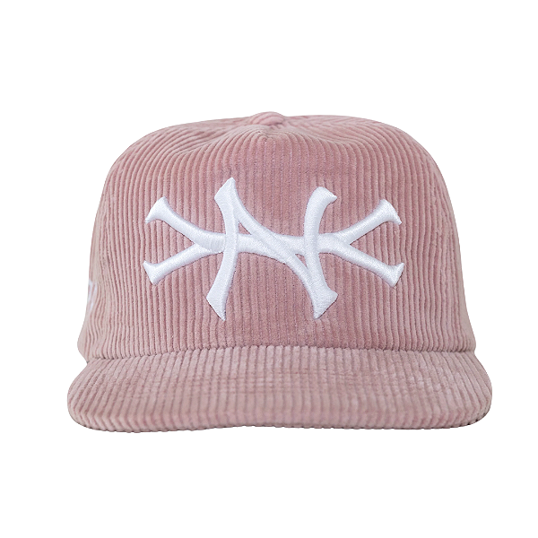 OMA DESIGN STUDIOS - Boné NY Side Corduroy "Rose" -NOVO-