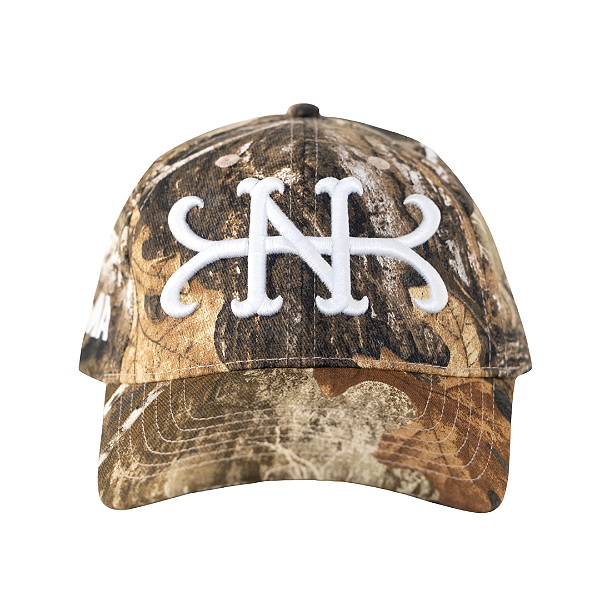 OMA DESIGN STUDIOS - Boné NY Queens Curved Brim "Camo" -NOVO-
