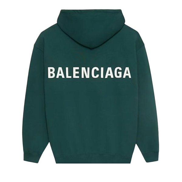 BALENCIAGA - Moletom Back Logo Print "Verde" -NOVO-